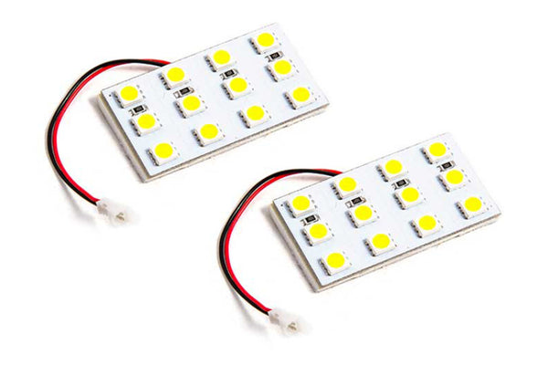 Diode Dynamics LED Board SMD12 - Cool - White (Pair) - DD0150P for 1994-2004 Ford Mustang - front view