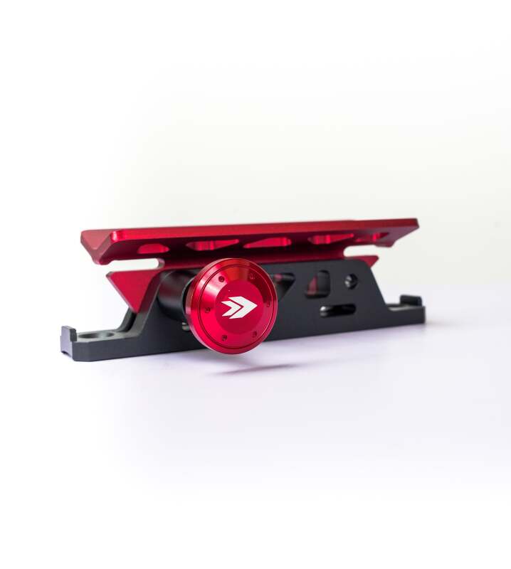 NRG Fire Extinguisher Roll Bar Mount - Red - FEM-01RD - front view