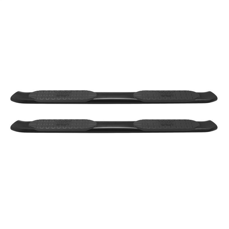 Westin 2009-2018 Dodge/Ram 1500/2500/3500 Crew Cab PRO TRAXX 5 Oval Nerf Step Bars - Black - 21-53565