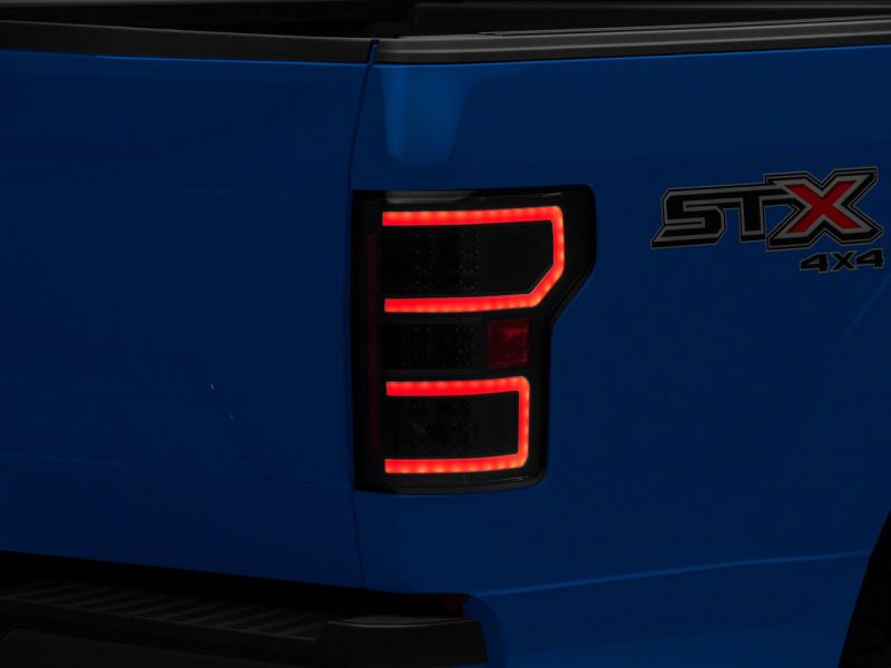 Raxiom 18-20 Ford F-150 LED Tail Lights- Blk Housing (Clear Lens) - T548147