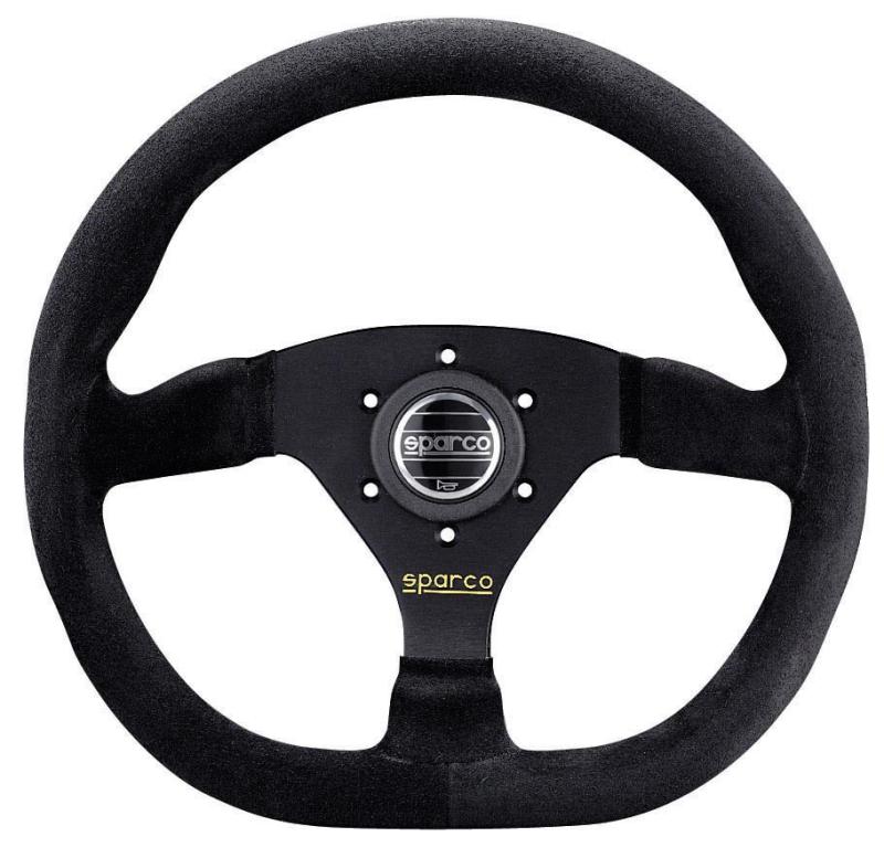 Sparco Strwhl L360 Ring Suede Black - 015TRGS1TUV