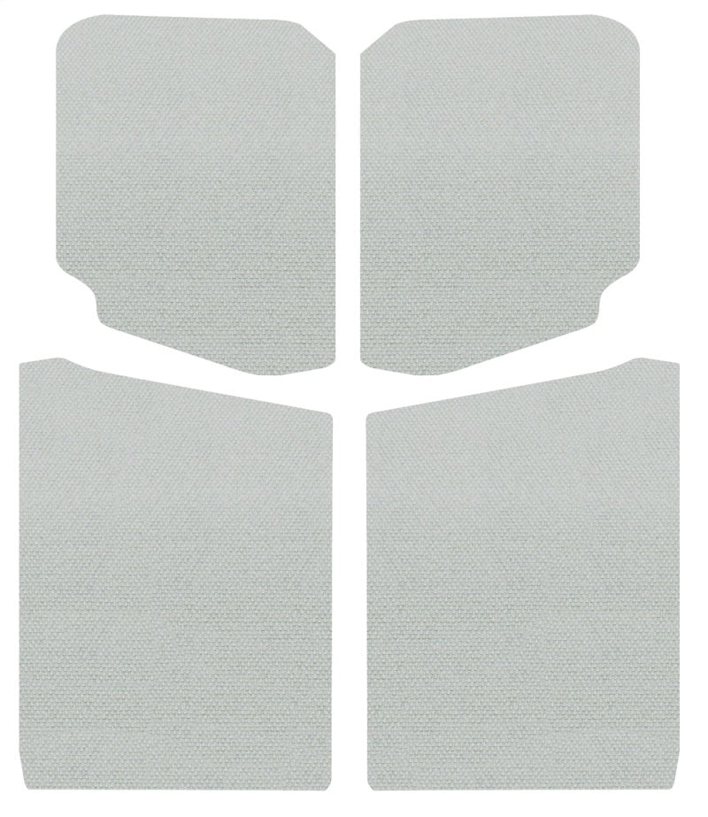 DEI 18-23 Jeep Wrangler JL 2-Door Boom Mat Headliner - 5 Piece - White - 50190