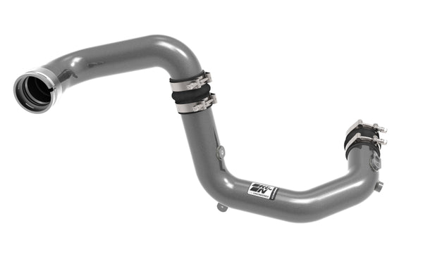 K&N 2023 Ford Bronco Raptor 3.0L V6 Aluminum Charge Pipe Kit - Gunmetal Gray - 77-1020KC for 2022-2026 Ford Bronco - front vi