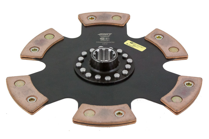 ACT 2010 Jeep Wrangler 6 Pad Rigid Race Disc - 6266002