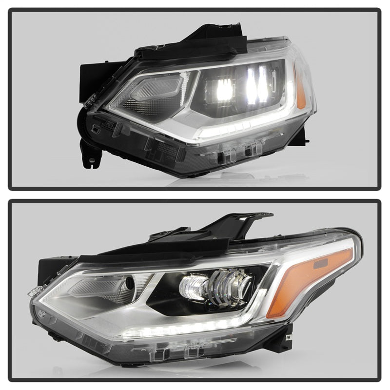 Xtune 18-21 Chevrolet Traverse Full LED HeadLight - OE Left (Signal/Side Marker Halogen) - 9956263