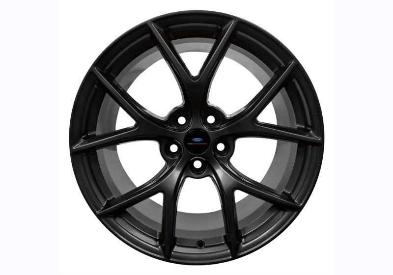 Ford Racing 15-20 Mustang19x10.5in &amp; 19x11in Wheel Kit w/TPMS - Matte Black - M-1007K-DC19XMB