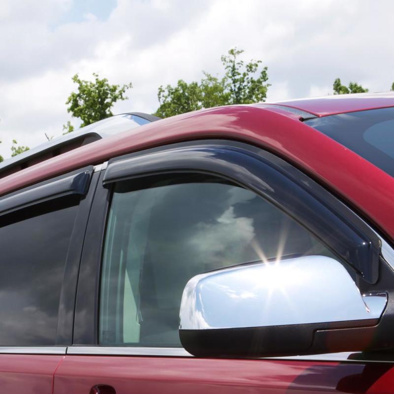 AVS 04-14 Ford F-150 Supercab Ventvisor Outside Mount Window Deflectors 4pc - Smoke - 94738