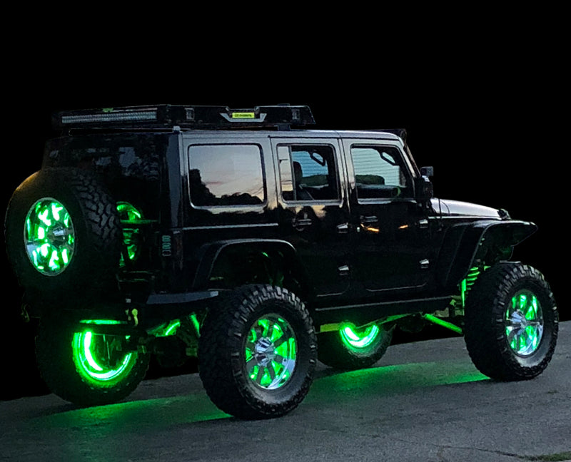 Oracle LED Illuminated Wheel Ring 3rd Brake Light - ColorSHIFT w/o Controller SEE WARRANTY - 4211-334