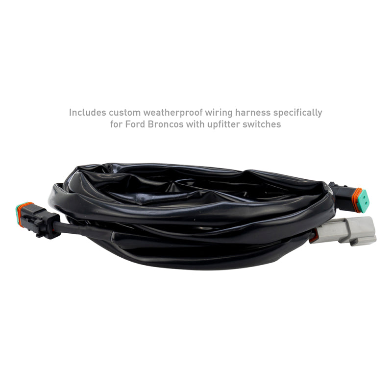 Borne Off-Road 21+ Bronco Light Pods 2pc Ditch 3x3 Flood Upfit - BNLT-BR-21-DT2FU