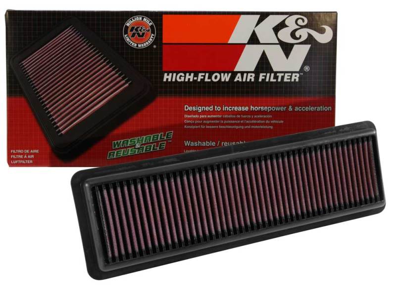 K&amp;N 2014 Hyundai Grand i10 L4 1.2L Replacement Air Filter - 33-3049