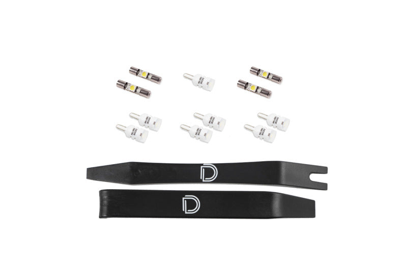 Diode Dynamics 15-22 GMC Canyon Interior LED Kit Cool White Stage 1 - DD0497 for 2018 GMC Canyon - front view