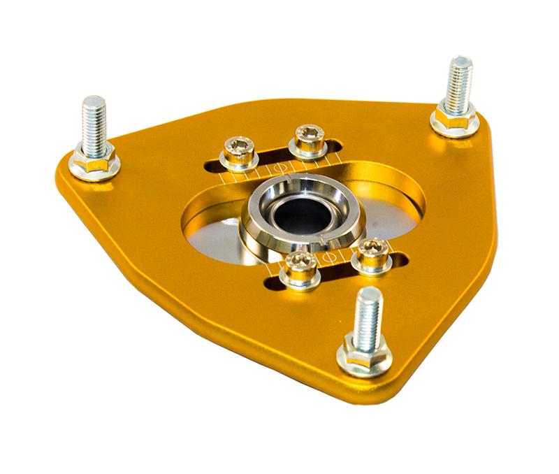 ISC Suspension 93-01 GC8 Rear Camber Plates - RCS001 for 1993-2001 Subaru Impreza - front view
