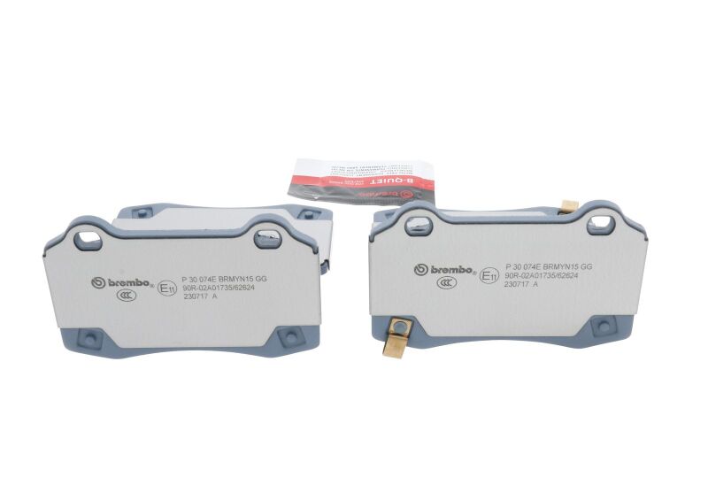 Brembo OE 12-21 Tesla S/16-21 X EVPad BrakePad - P30074E