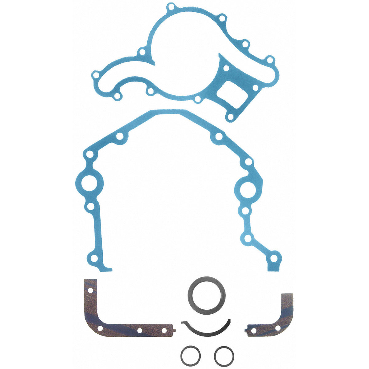 Fel-Pro Ford Ranger TCS 45791 Engine Timing Cover Gasket Set - TCS45791 for 1986-1992 Ford Ranger - front view