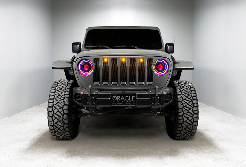 Oracle Oculus Bi-LED Projector Headlights for Jeep JL/Gladiator JT - w/ Simple Cntrl SEE WARRANTY - 5839-504-B