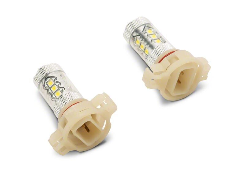 Raxiom 18-26 Jeep Wrangler JL Axial Series H16 Stage 1 LED Fog Light Bulbs - J122515-JL - front view