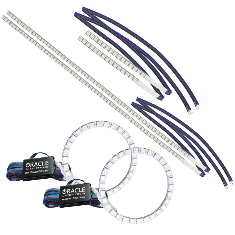 Oracle 16-18 Honda Pilot DRL Upgrade w/ Halo Kit - ColorSHIFT w/o Controller SEE WARRANTY - 1323-334