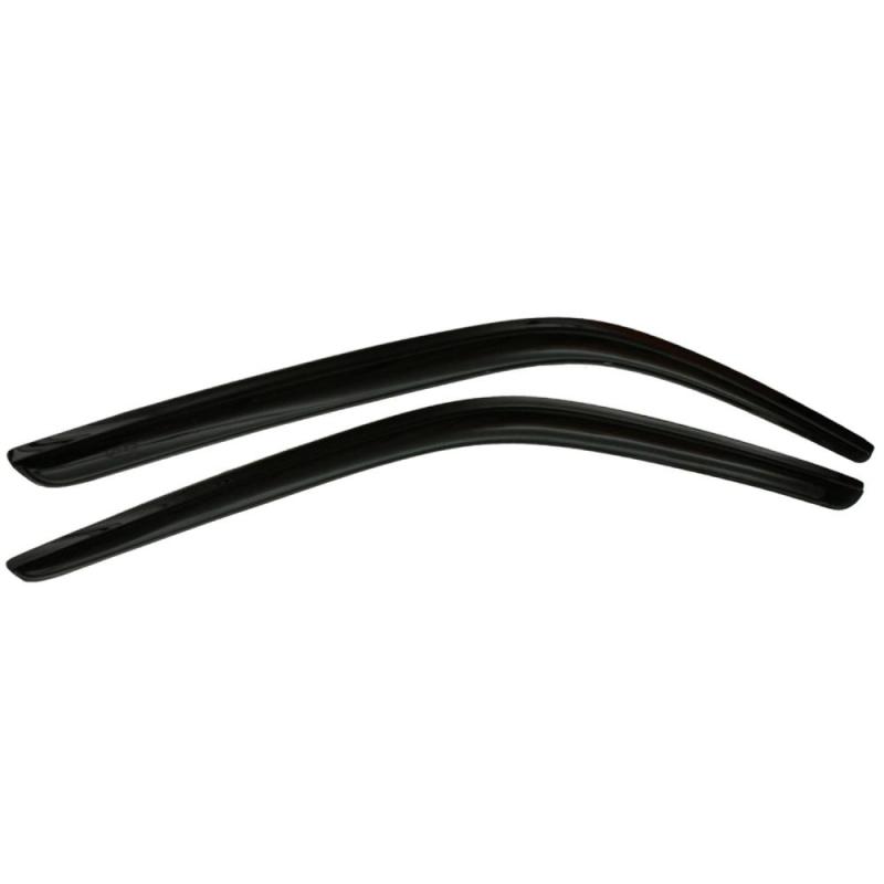 AVS 15-18 Ford F-150 Standard Cab Ventvisor Outside Mount Window Deflectors 2pc - Smoke - 92971