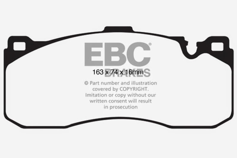 EBC 08-10 BMW 135 3.0 Twin Turbo Redstuff Front Brake Pads - DP31995C