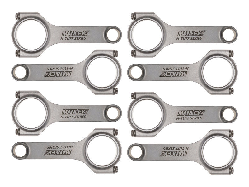 Manley Chrysler 6.4L Hemi H Beam Connecting Rod Set w/ .927 inch Wrist Pins ARP 2000 Rod Bolts - 14088R-8