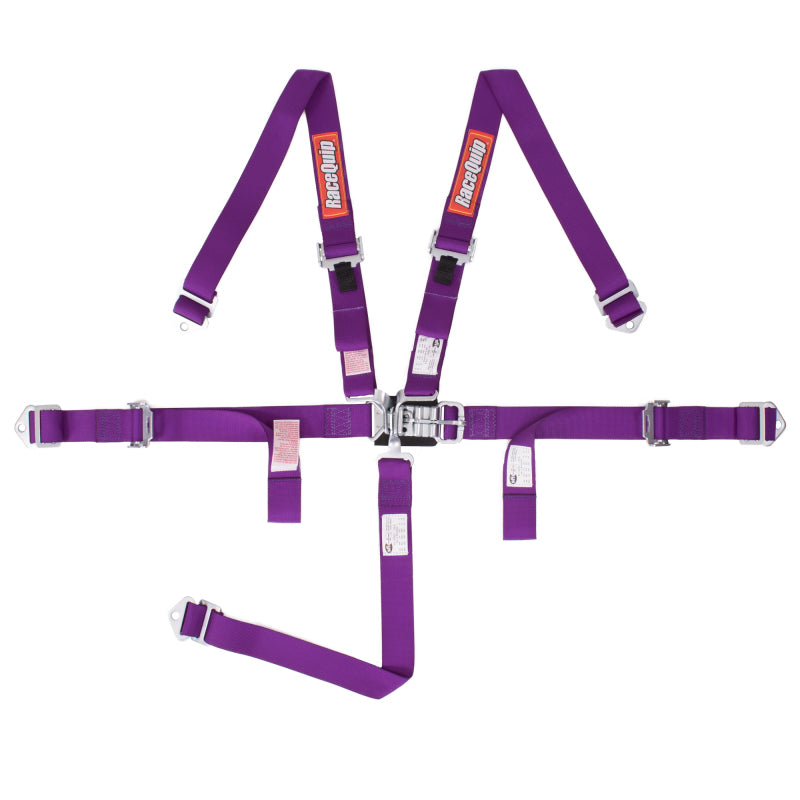 RaceQuip Purple JR. L & L 5pt Harness - 709059RQP