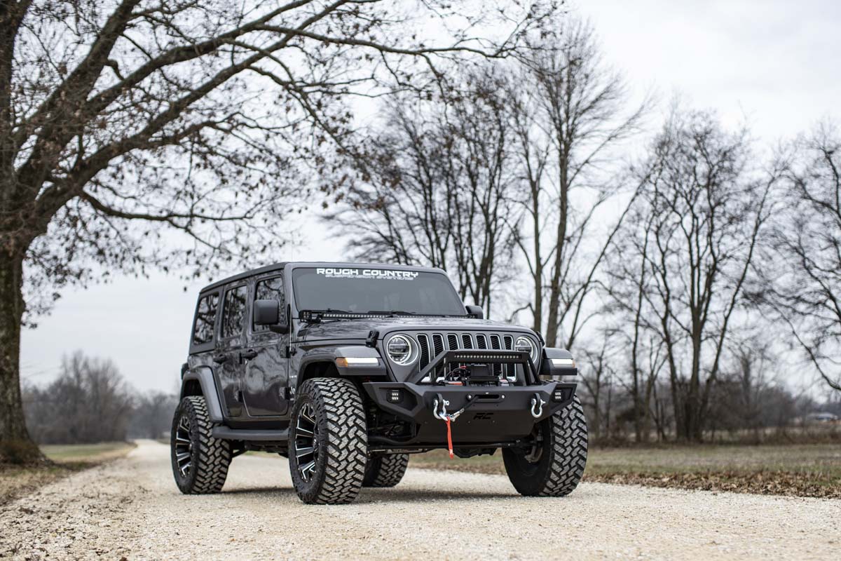 Front Winch Bumper | Jeep Gladiator JT/Wrangler JK &amp; JL/Wrangler Unlimited 4WD