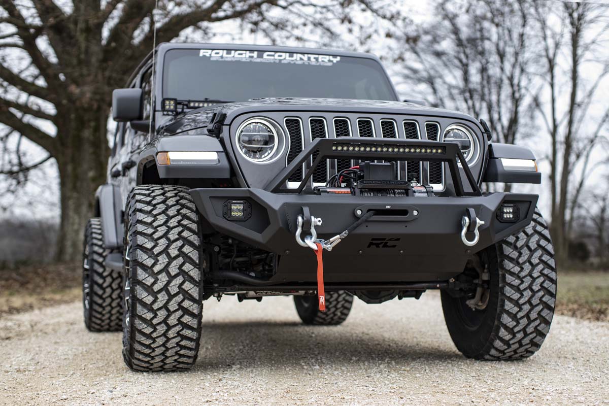 Front Winch Bumper | Jeep Gladiator JT/Wrangler JK &amp; JL/Wrangler Unlimited 4WD