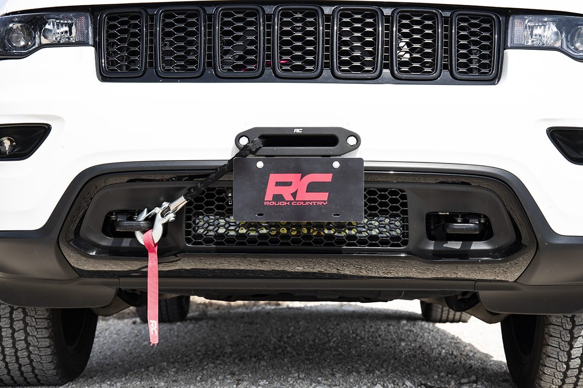 Rough Country - License Plate Mnt - Hawse Fairlead - RS138 by Rough Country - close-up