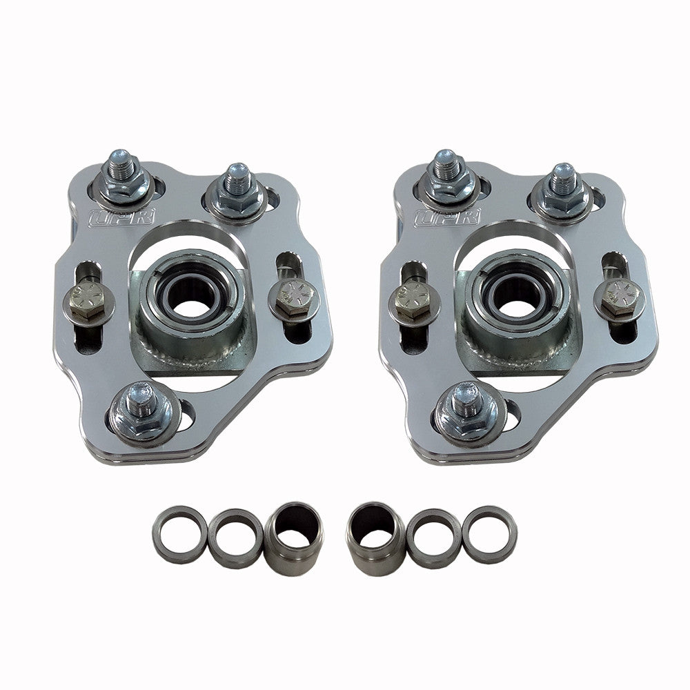 UPR - Billet Caster Camber Plates (fits 90-93 Ford Mustang) UPR - 2014-90 for 1990-1993 Ford Mustang - front view