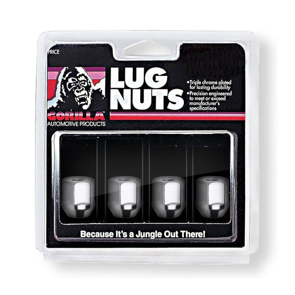Gorilla Automotive - Bulge OE Lug 13/16" 12-1.25 Zinc Clam - 000000000000090027
