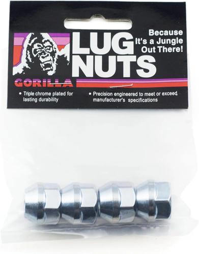 Gorilla Automotive - Bulge OE Lug 13/16" 1/2 Zinc Bag - 90087B