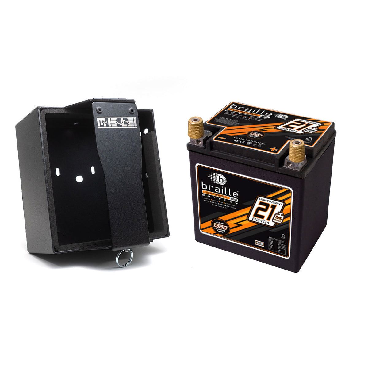 Mele Design - MeLe 900 Series Rally Spec Battery Mount (Ver. C) by Mele Design - front view