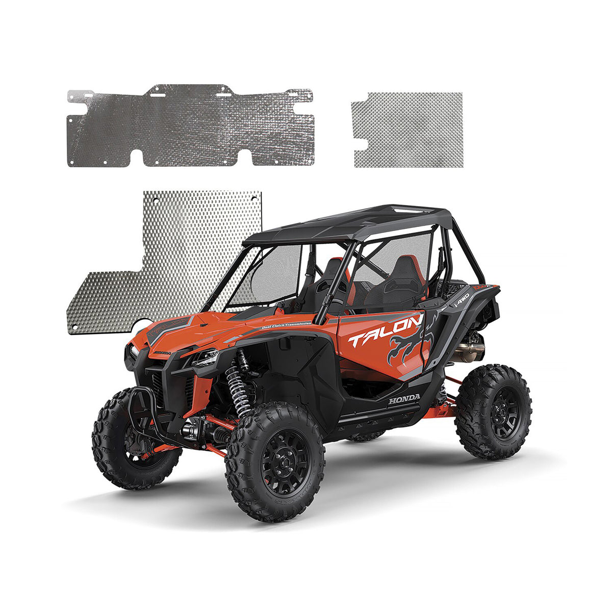 DEI 19-20 Honda Talon 1000 (2-Seater) Heat Control Kit - 902111 by DEI - front view