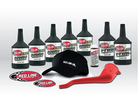Red Line Powersport Motor Oil V-Twin 20W50 PowerPack Kit