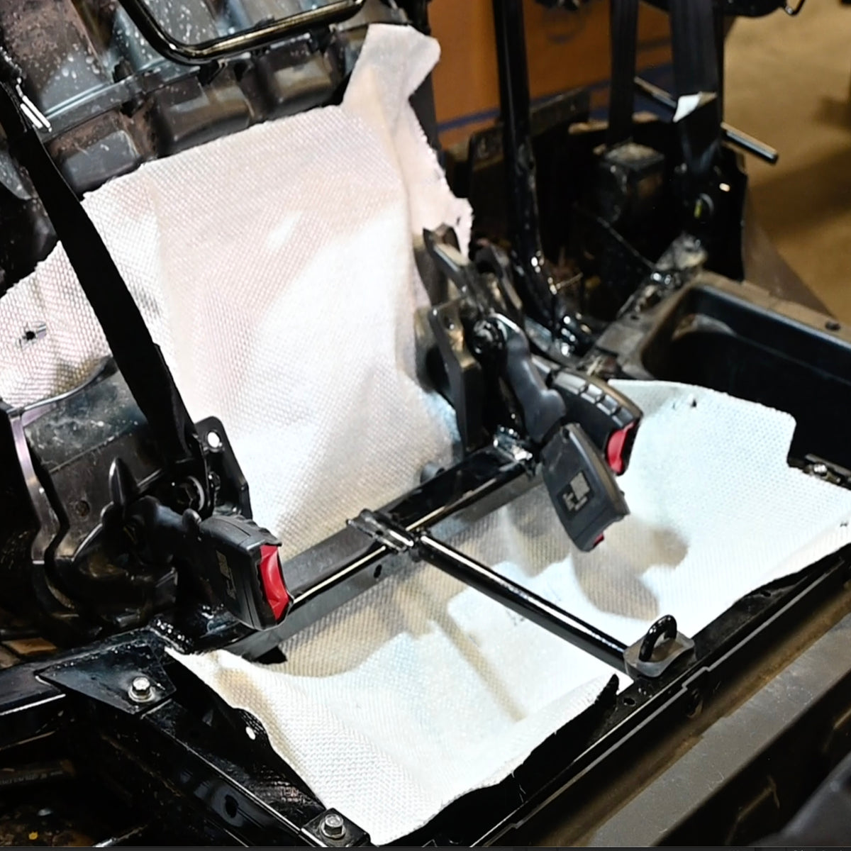 DEI 22-24 Honda Pioneer 1000-3/1000-5/1000-6 Under Seat Heat Shield Kit - 902409 for 2022-2024 Honda SXS1000M5 Pioneer 1000-5