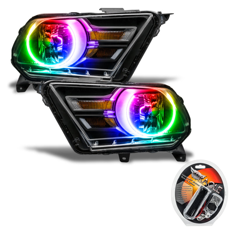 Oracle 10-14 Ford Mustang HL (Non-HID) - ColorSHIFT- 7050-330