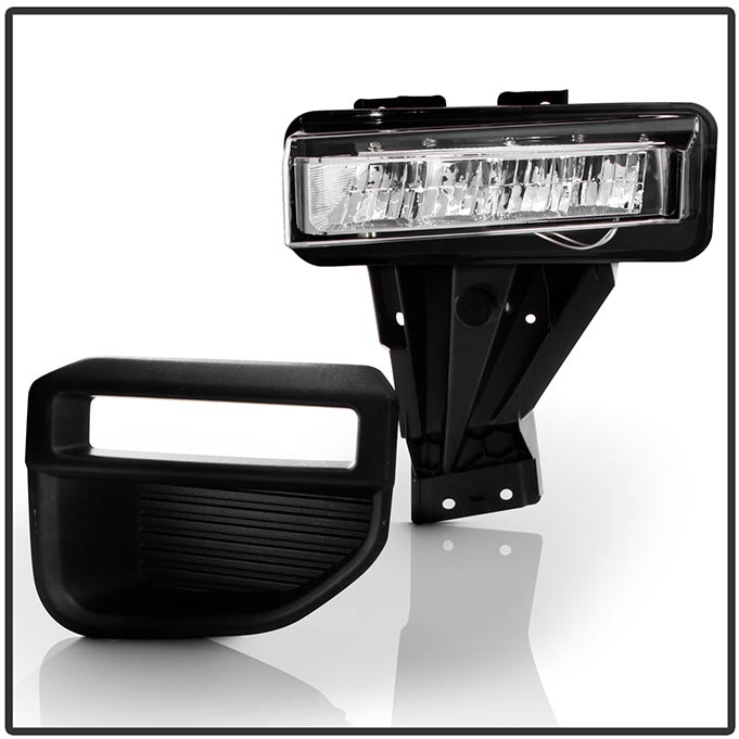 Spyder 20-22 Ford F250/F350 Super Duty OEM Full LED Fog Lights W/ Switch - Clear