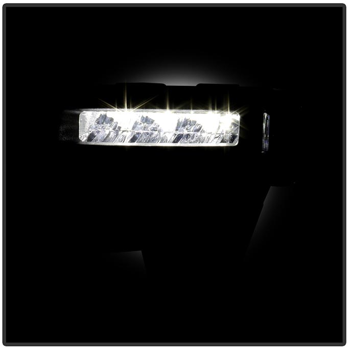 Spyder 20-22 Ford F250/F350 Super Duty OEM Full LED Fog Lights W/ Switch - Clear