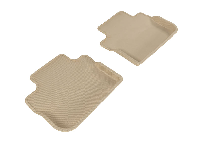 3D MAXpider 2009-2013 Cadillac CTS Kagu 2nd Row Floormats - Tan - L1CD00721502