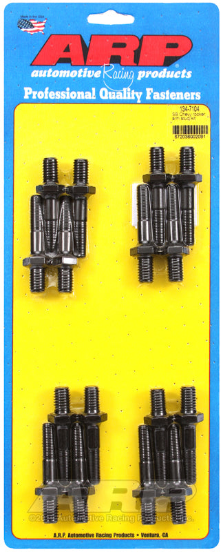 ARP SB Chevy 3/8in Rocker Arm Stud Kit - 134-7104