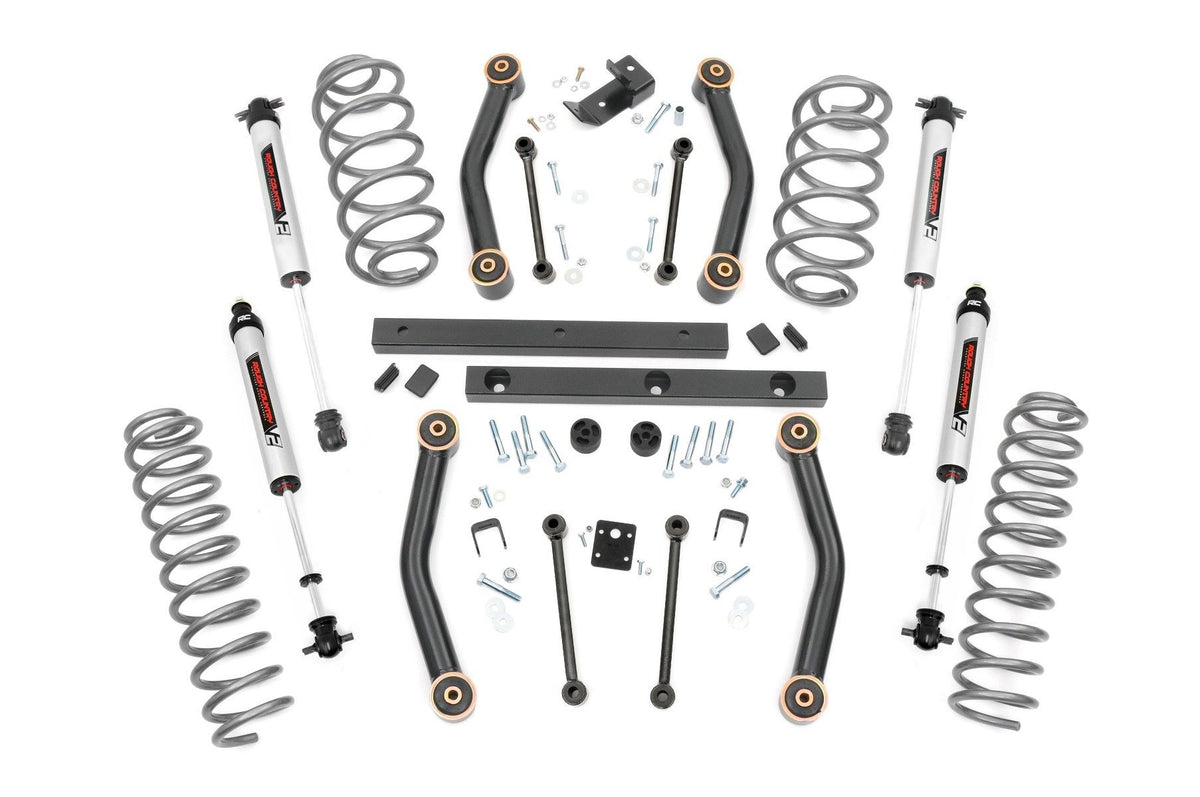 4 Inch Lift Kit | V2 | Jeep Wrangler TJ (03-06)/Wrangler Unlimited (04-06) 