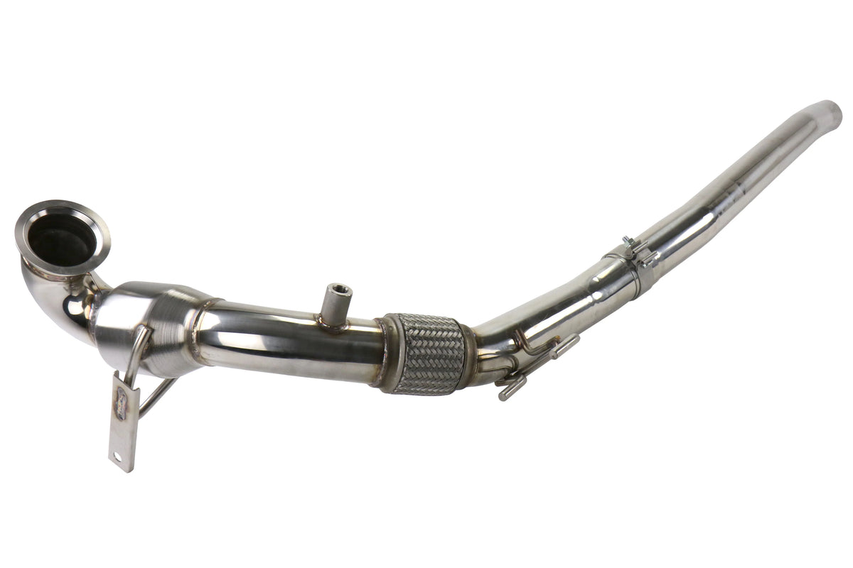 Invidia 2013+ Audi S3 / 2015+ VW Golf R (MK7) Down-Pipe w/ High Flow Cat - HS14AS3DPC