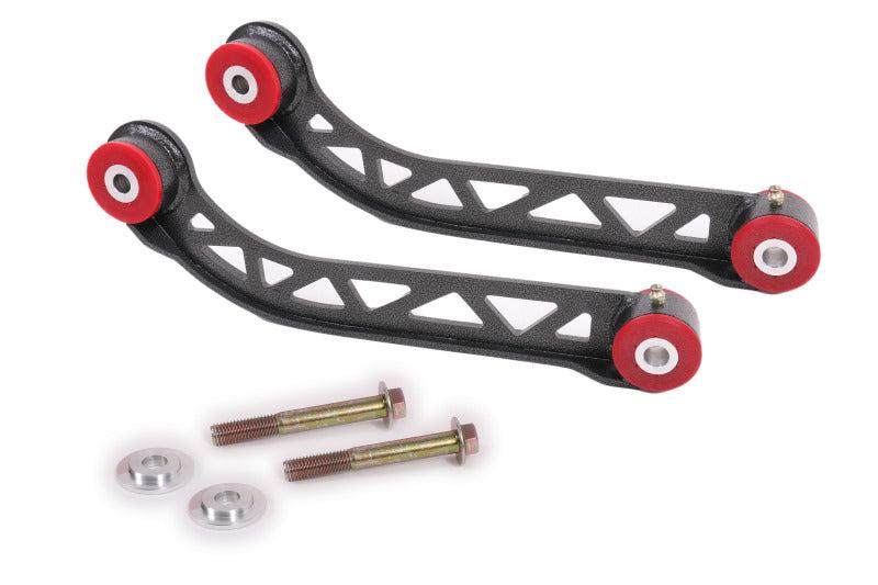 BMR 08-17 Challenger Non-Adj. Upper Control Arms (Polyurethane) - Black Hammertone - UCA110H for 2008-2020 Dodge Challenger -