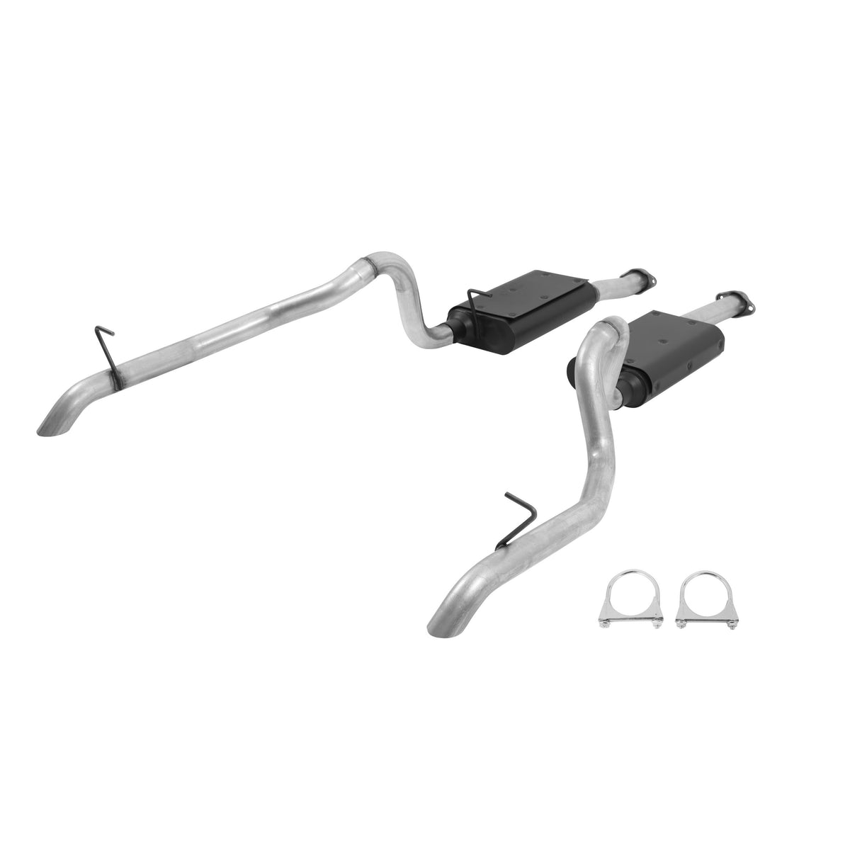 Flowmaster Force II Cat-Back Exhaust System - 1987-1993 Ford Mustang - 17106 - 1