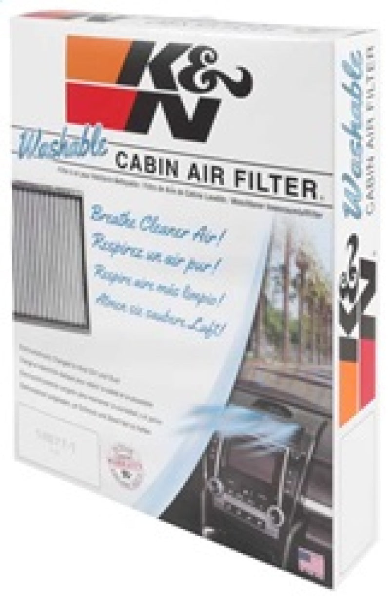 K&N 01-09 Pontiac Montana V6 F/I Replacement Cabin Air Filter - VF2046 for 2002-2007 Buick Rendezvous - front view