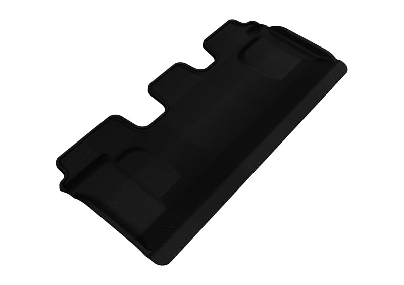 3D MAXpider 2008-2020 Lexus/Toyota LX/Land Cruiser Kagu 3rd Row Floormats - Black - L1LX03731509