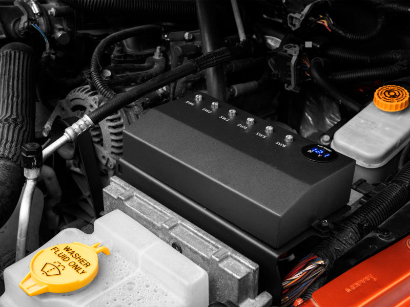 Raxiom 07-18 Jeep Wrangler JK Control Box w/ Switch Panel - J131127