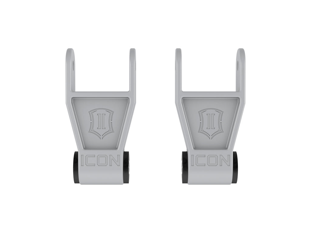 ICON 10-23 Ford F-Series Billet 1in Lowering Shackle Kit - 91001