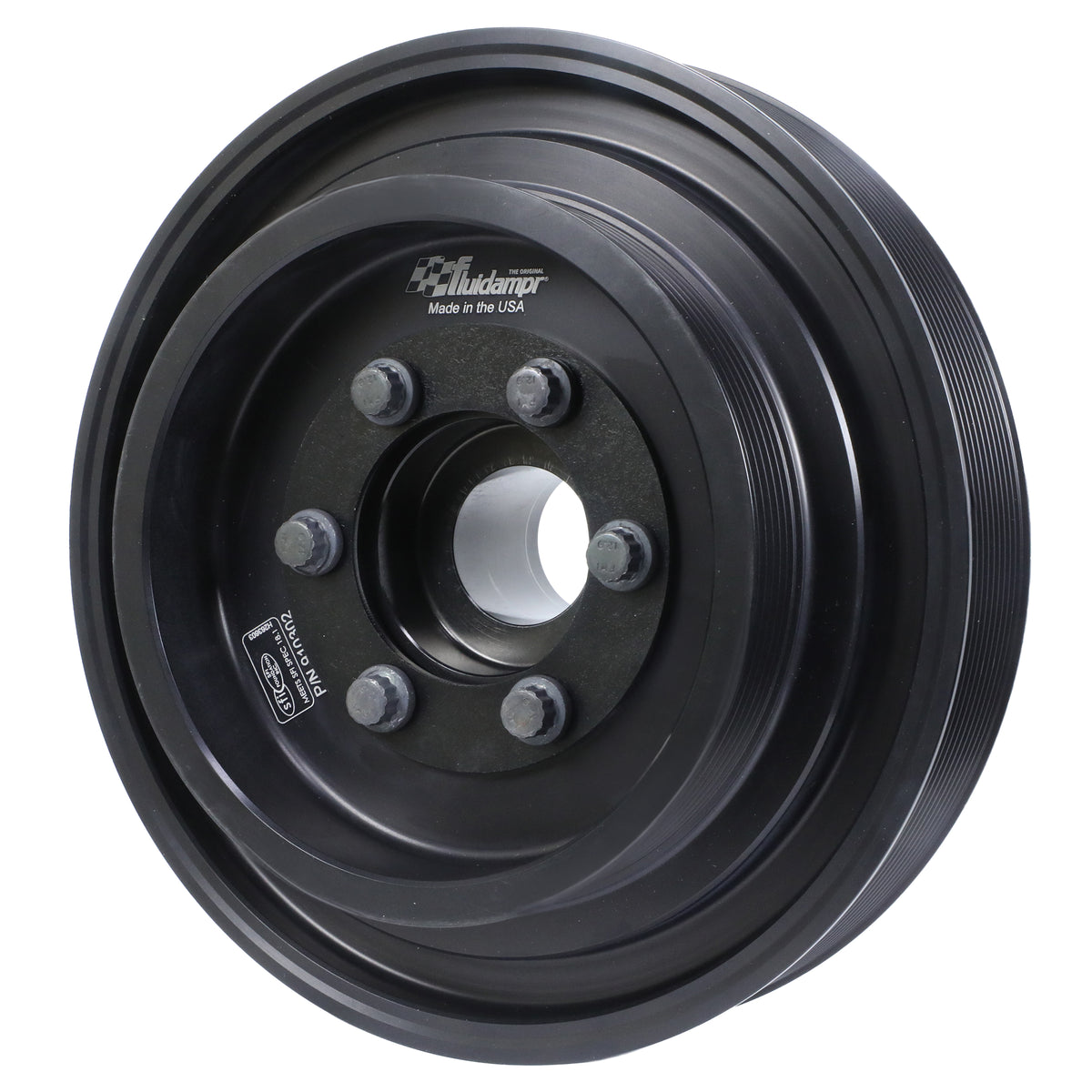 Fluidampr 15-21 Dodge Hellcat 6.2L Supercharged Steel Internally Balanced Damper (11 Percent OD) - 910302
