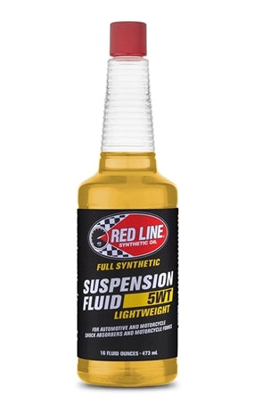 Red Line Suspension Fluid Synthetic Lightweight 5WT 16oz